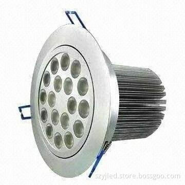 18W/1,800lm LED Ceiling Light with 100 to 240V AC Input Voltage, CE-certified